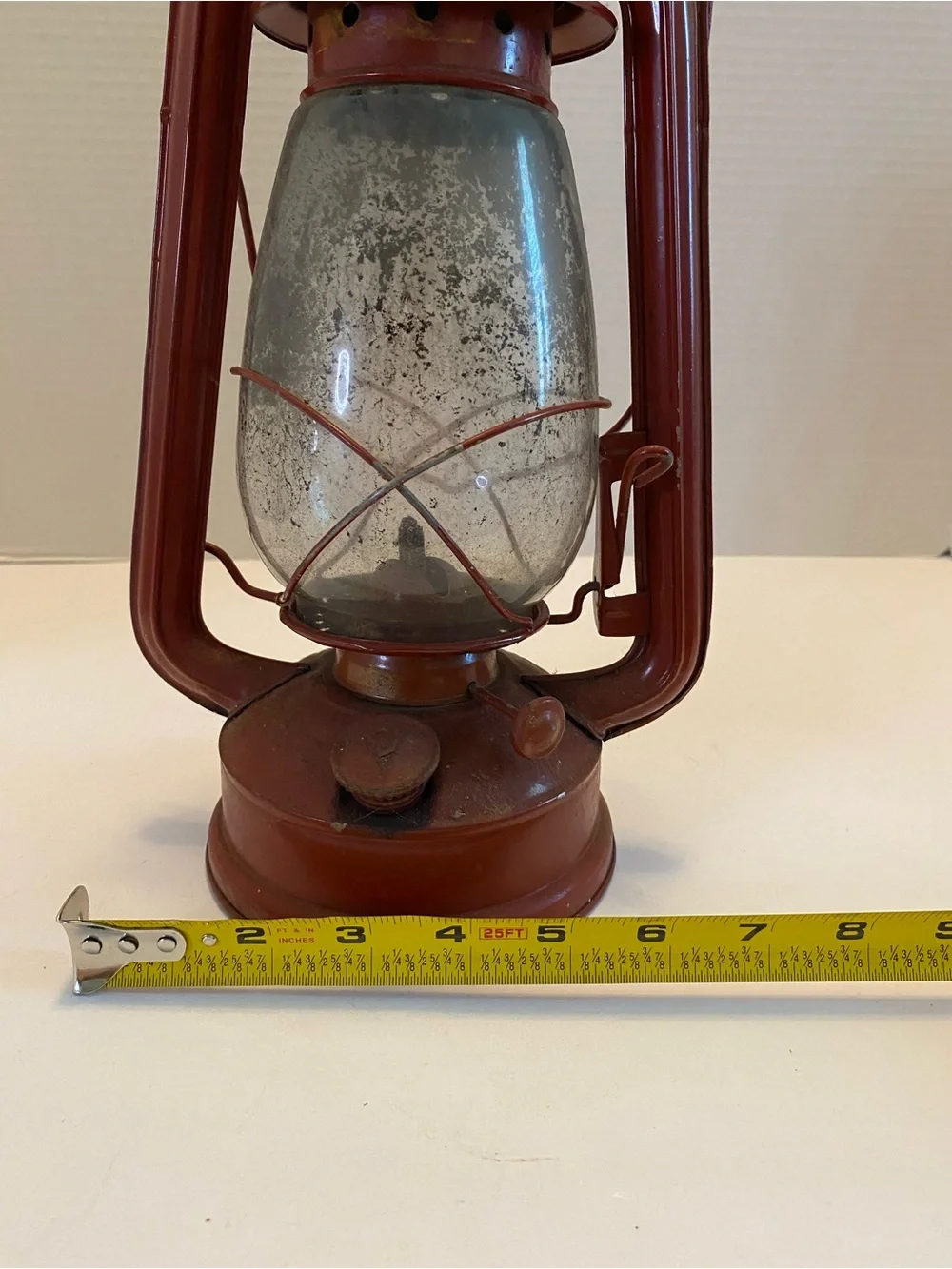 Vintage WangGuang Red American Camping Kerosene Lamp 12